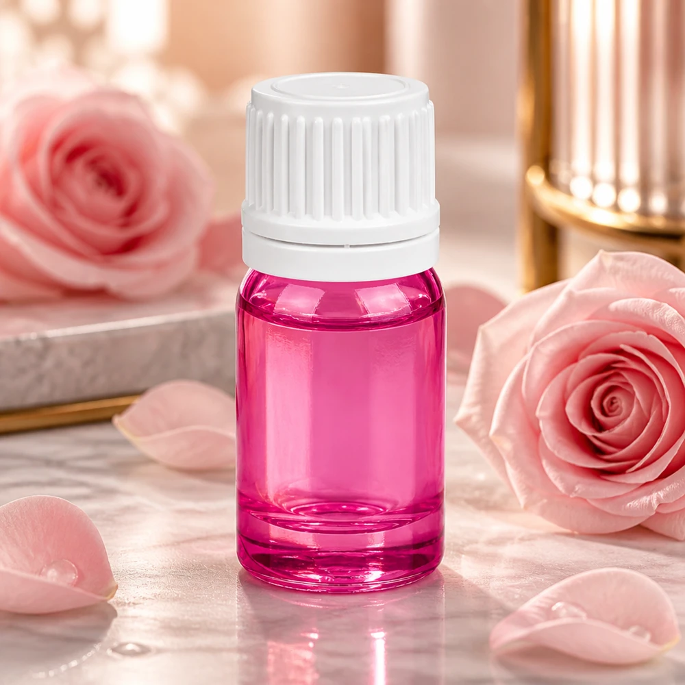 Premium 5ml flesje van stevig glas met lekvrije 11mm schroefdop
