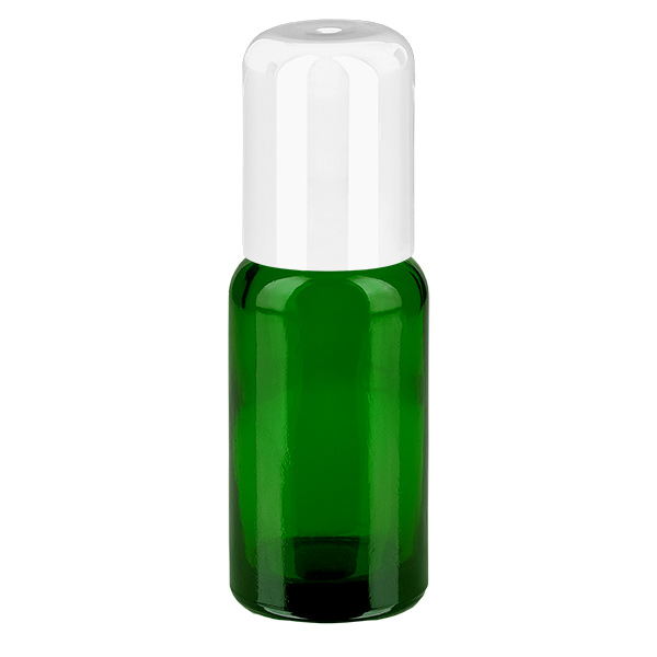 20ml flacon met roller wit STD GreenLine UT18/20 20ml flacon met roller wit STD GreenLine UT18/20