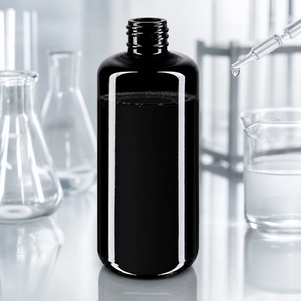 Lichtbeschermende cosmeticafles 200ml gemaakt van Miron violet glas beschermt actieve ingrediënten tegen schadelijke UV-stralen