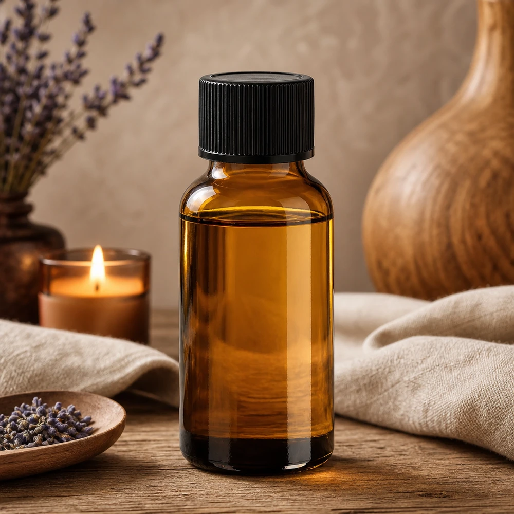 Precisie druppelfles 20ml BrownLine serie met ergonomische zwarte dop
