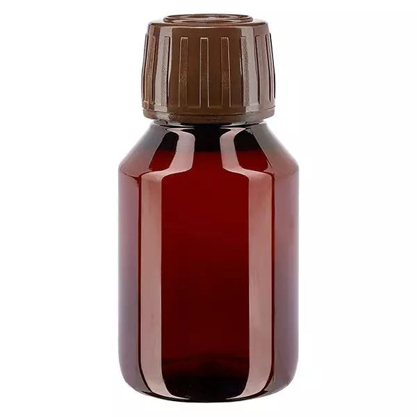 50 ml PET medicijnfles met verstuiver zwart GCMI 28/410 incl. dop transparant, standaard 50 ml PET medicijnfles met verstuiver zwart GCMI 28/410 incl. dop transparant, standaard