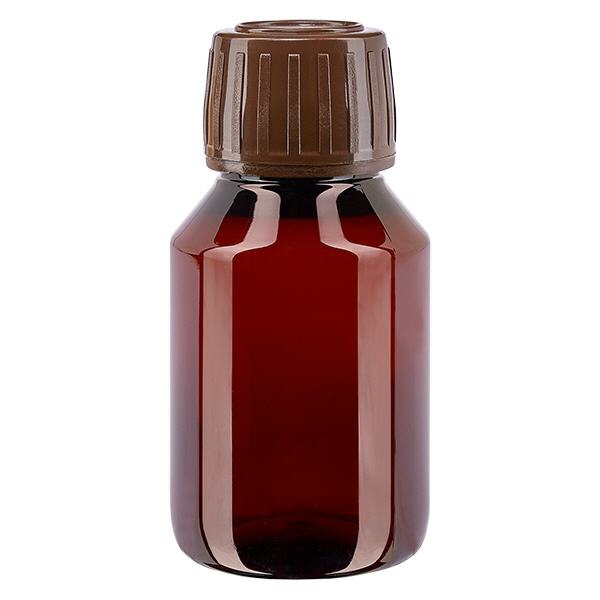 50 ml PET medicijnfles met verstuiver zwart GCMI 28/410 incl. dop transparant, standaard 50 ml PET medicijnfles met verstuiver zwart GCMI 28/410 incl. dop transparant, standaard