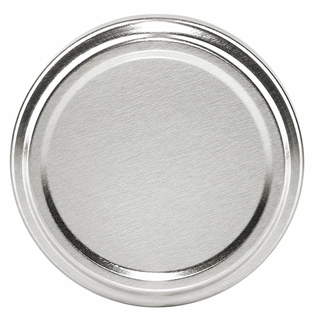63 mm BasicSeal-deksel, zilver (TO63) UNiTWIST TO63 Glazen deksel 63 mm zilver UNiTWIST BasicSeal voor inmaken en conserveren