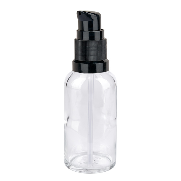 50ml pompflacon zwart STD ClearLine UT18/50 50ml pompflacon zwart STD ClearLine UT18/50