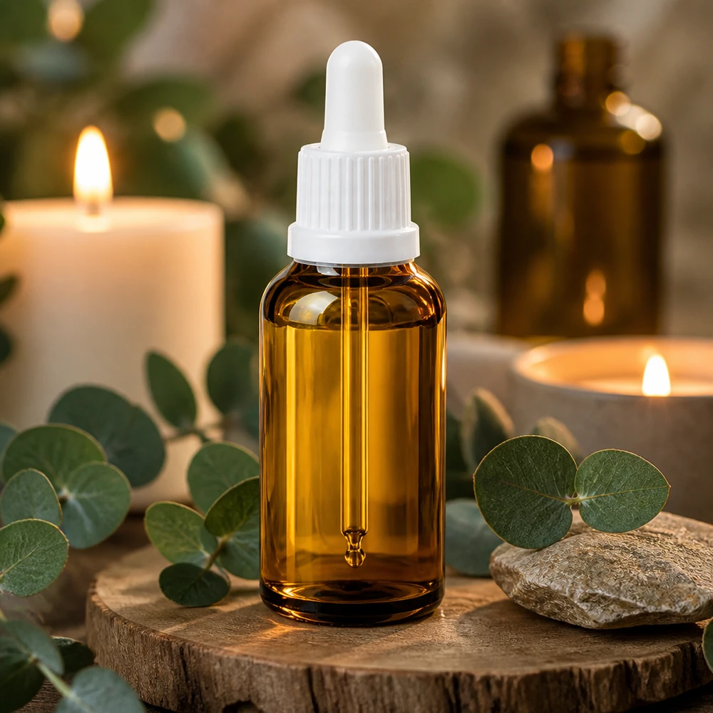 30 ml apothekersfles in bruin ontwerp met nauwkeurige doseerpipet voor laboratoriumtoepassingen