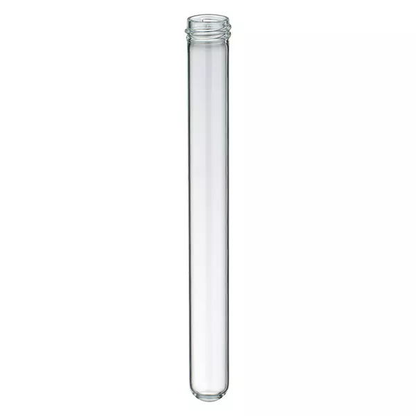 Reageerglas 160x16mm borosilicaatglas met schroefdraad