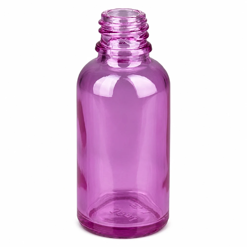 30ml spuitfles wit/transparant Standaard PurpleLine UT18/30 30 ml verstuiver in een elegant paars ontwerp voor gezichtstoner en toner