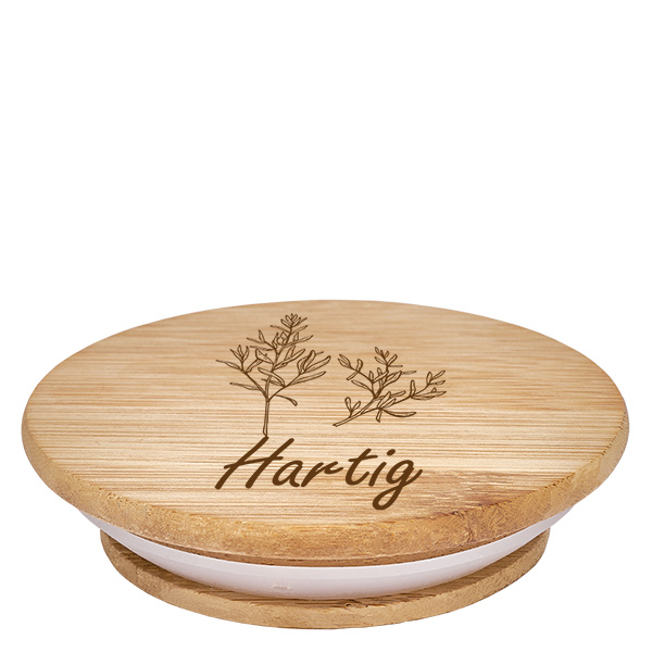 Houten deksel "hartig" voor WECK RR60 Houten deksel "hartig" voor WECK RR60