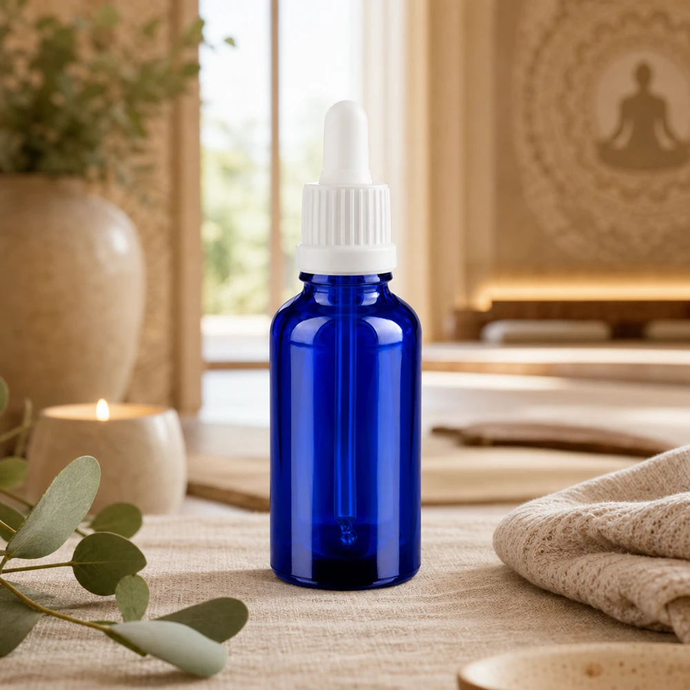 30 ml pipetfles met ergonomisch ontwerp BlueLine UT18 DIN18 schroefdraad voor eenvoudig gebruik