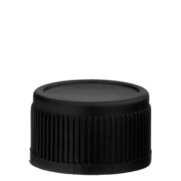 Kunststof schroefdop zwart 13 mm