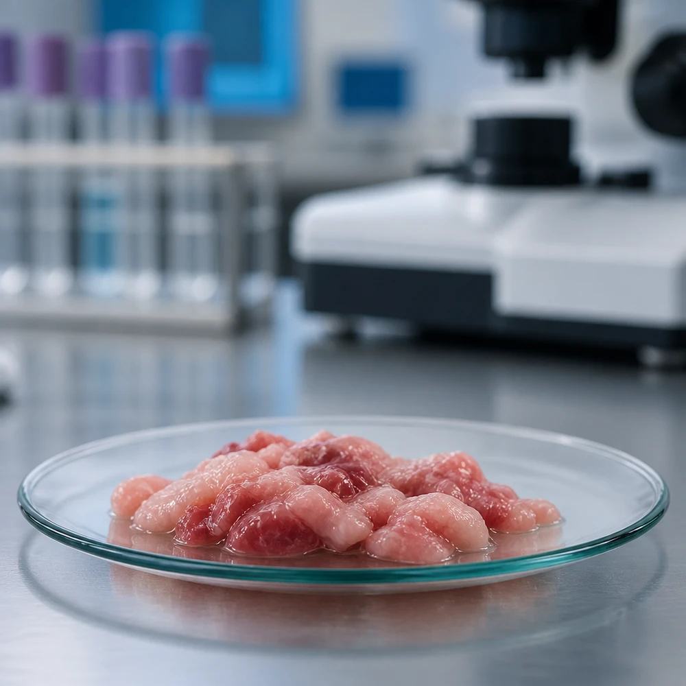 Precieze laboratoriumschaal Ø 100 mm voor microbiologische bemonstering en wetenschappelijke analyses