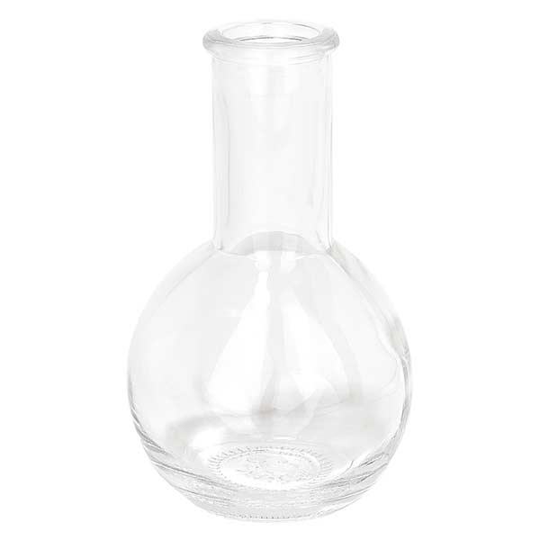 Kurkfles Tulip 100ml helder, opening 18 mm, zonder kurk Kurkfles Tulip 100ml helder, opening 18 mm, zonder kurk