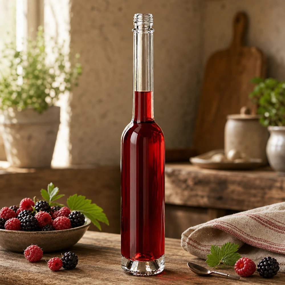 100 ml glazen fles 100ml Glasflasche "Toni" ohne Schraubverschluss UNiTWIST zonder schroefdop UNiTWIST®