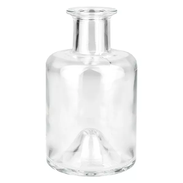 200 ml apothekersfles Sofia zonder sluiting UNiTWIST® 200ml glazen fles Sofia transparant zonder dop UNiTWIST apothekersfles van helder glas