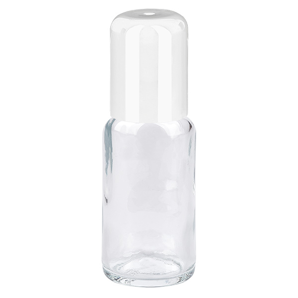 20ml flacon met roller wit STD ClearLine UT18/20 20ml flacon met roller wit STD ClearLine UT18/20