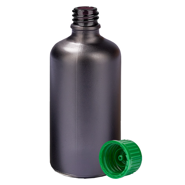 100ml fles 11mm SV groen STD BlackLine UT18/100 100ml fles 11mm SV groen STD BlackLine UT18/100