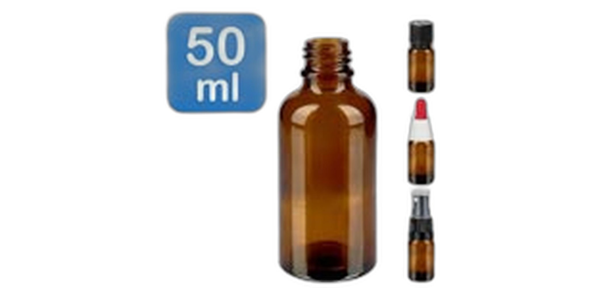 50ml BrownLine apothekersflessen UT18