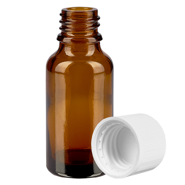 20ml fles 11mm SV w. STD KiSi BrownLine UT18/20 20ml fles 11mm SV w. STD KiSi BrownLine UT18/20