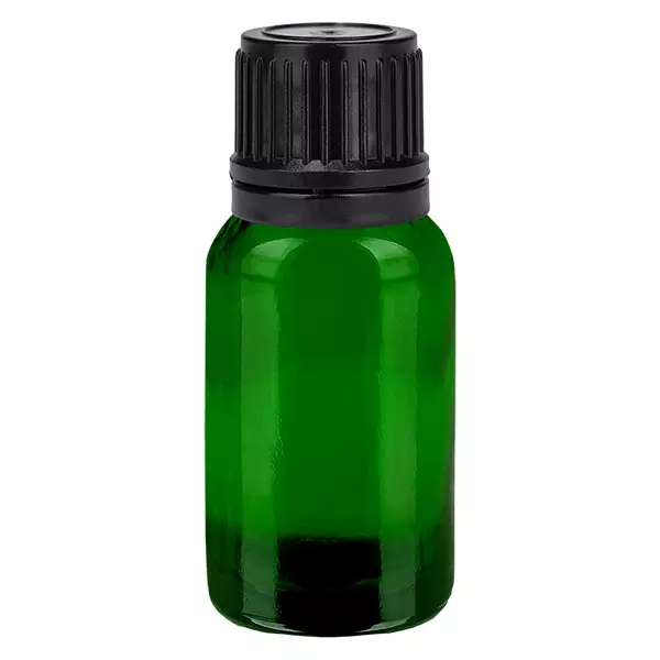 10ml fles 11mm SV zwart OV GreenLine UT18/10 10ml fles 11mm SV zwart OV GreenLine UT18/10