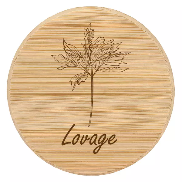 Houten deksel "Lovage" voor WECK RR60 Houten deksel "Lovage" voor WECK RR60