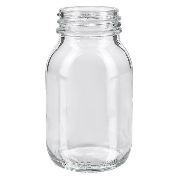 125ml fles wijde hals helder glas 125ml fles wijde hals helder glas