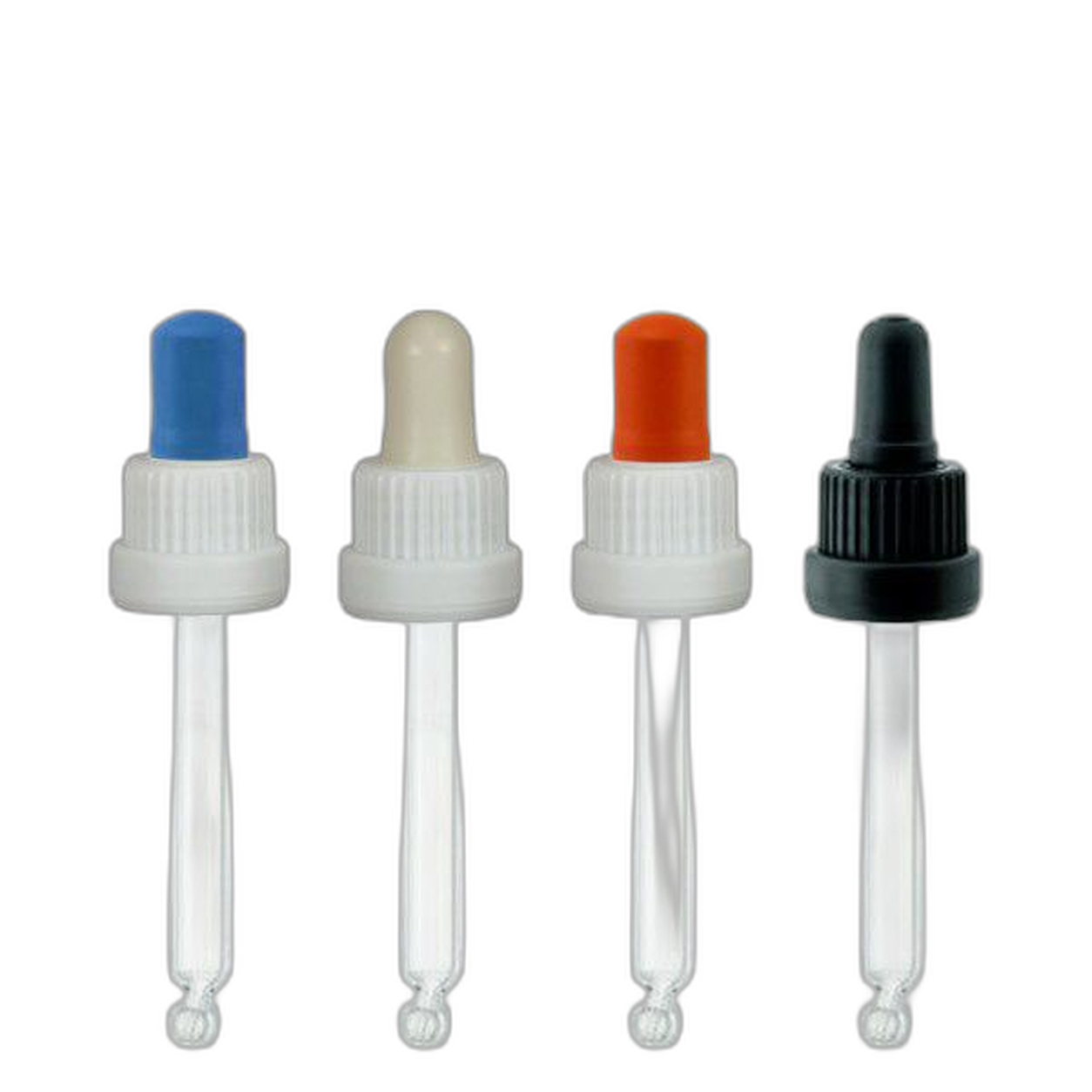 Schroefdoppen 18mm - met pipet