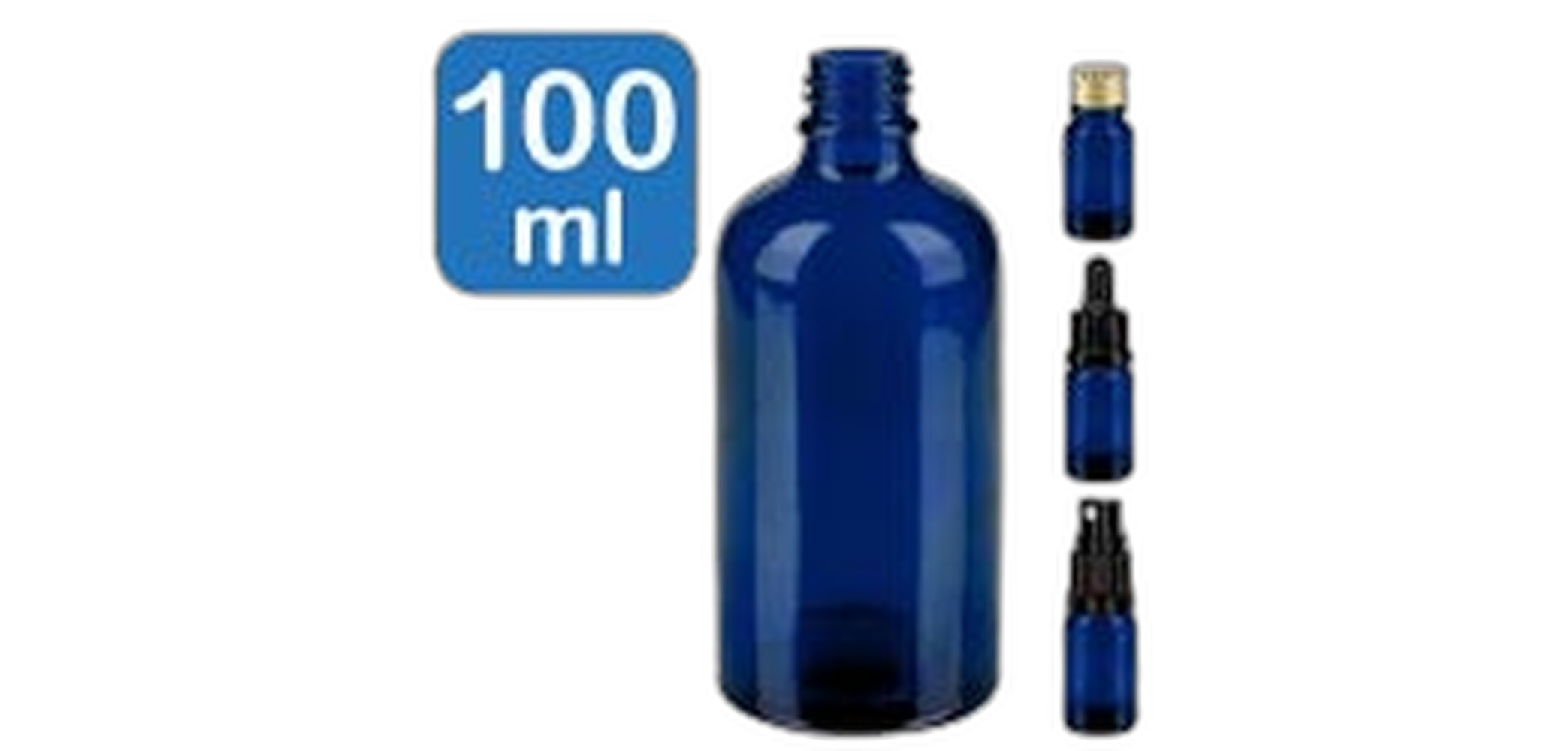 100ml BlueLine apothekersflacons UT18