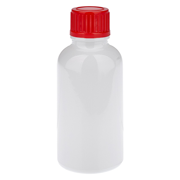 30 ml flesje 11 mm schroefdop rood standaard WhiteLine UT18/30 30 ml flesje 11 mm schroefdop rood standaard WhiteLine UT18/30