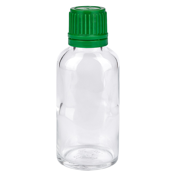 30ml flacon 11mm SV groen OV ClearLine UT18/30 30ml flacon 11mm SV groen OV ClearLine UT18/30