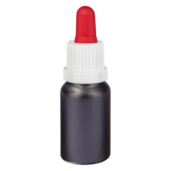 10ml pipetfles wit/rood OV BlackLine UT18/10 10ml pipetfles wit/rood OV BlackLine UT18/10