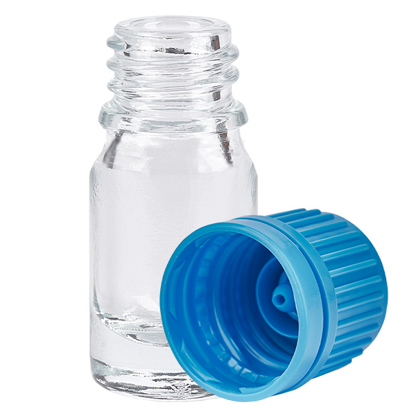 5ml flacon 11mm SV blauw OV ClearLine UT18/5 5ml flacon 11mm SV blauw OV ClearLine UT18/5