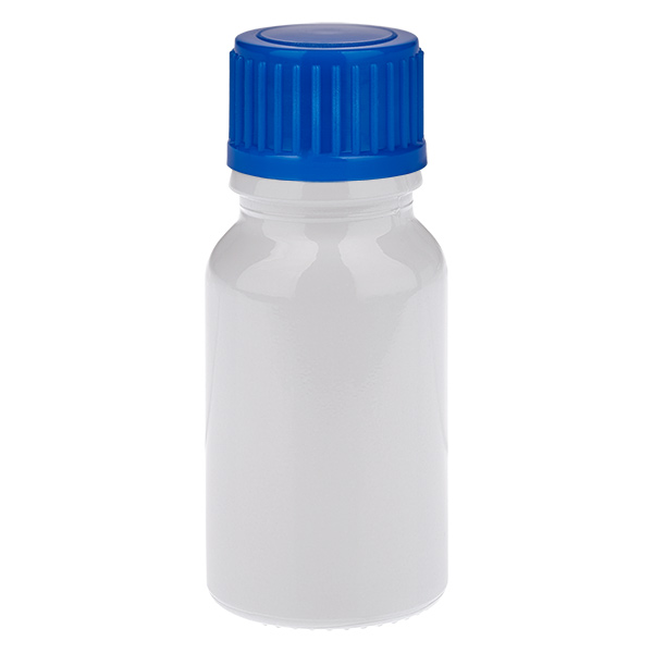 10 ml flesje 11 mm schroefdop blauw Standaard WhiteLine UT18/10 10 ml flesje 11 mm schroefdop blauw Standaard WhiteLine UT18/10
