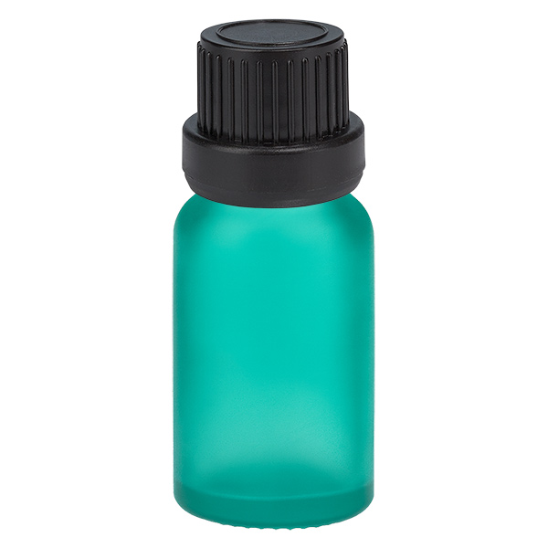 10ml flesje 11mm SV zwart OV GreenLine UT18/10