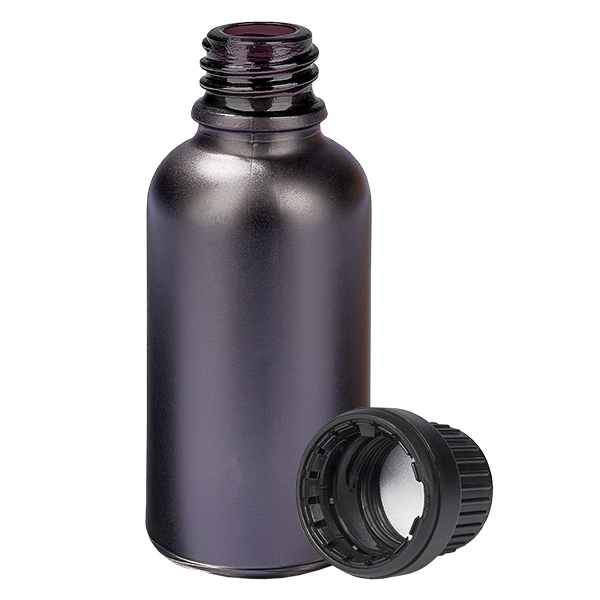 30ml fles 11mm SV zwart OV BlackLine UT18/30 30ml fles 11mm SV zwart OV BlackLine UT18/30