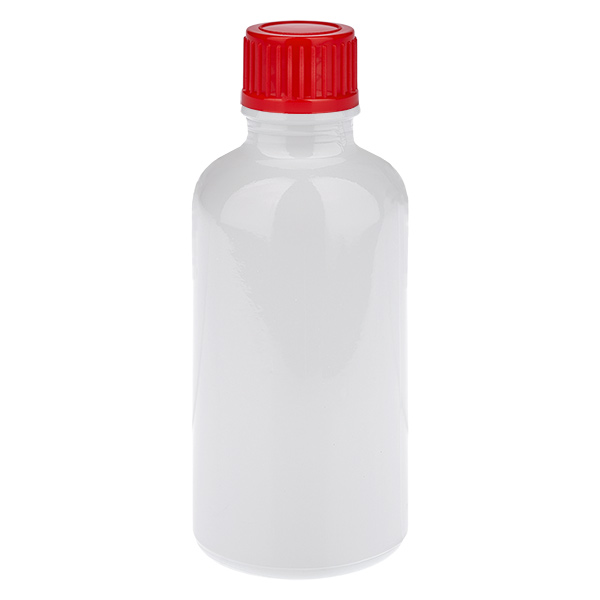 50 ml flesje 11 mm schroefdop rood standaard WhiteLine UT18/50
