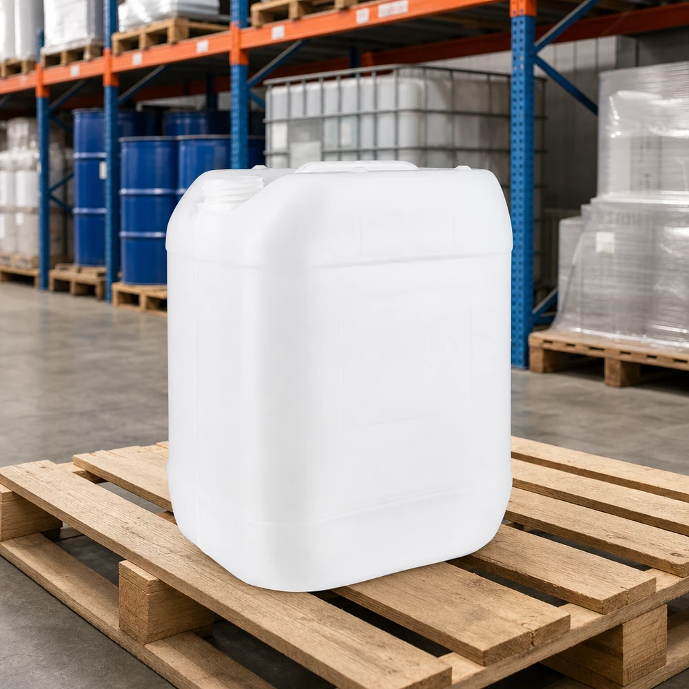 20-liter jerrycan, geschikt voor pallets en zonder sluiting, voor logistiek en transport