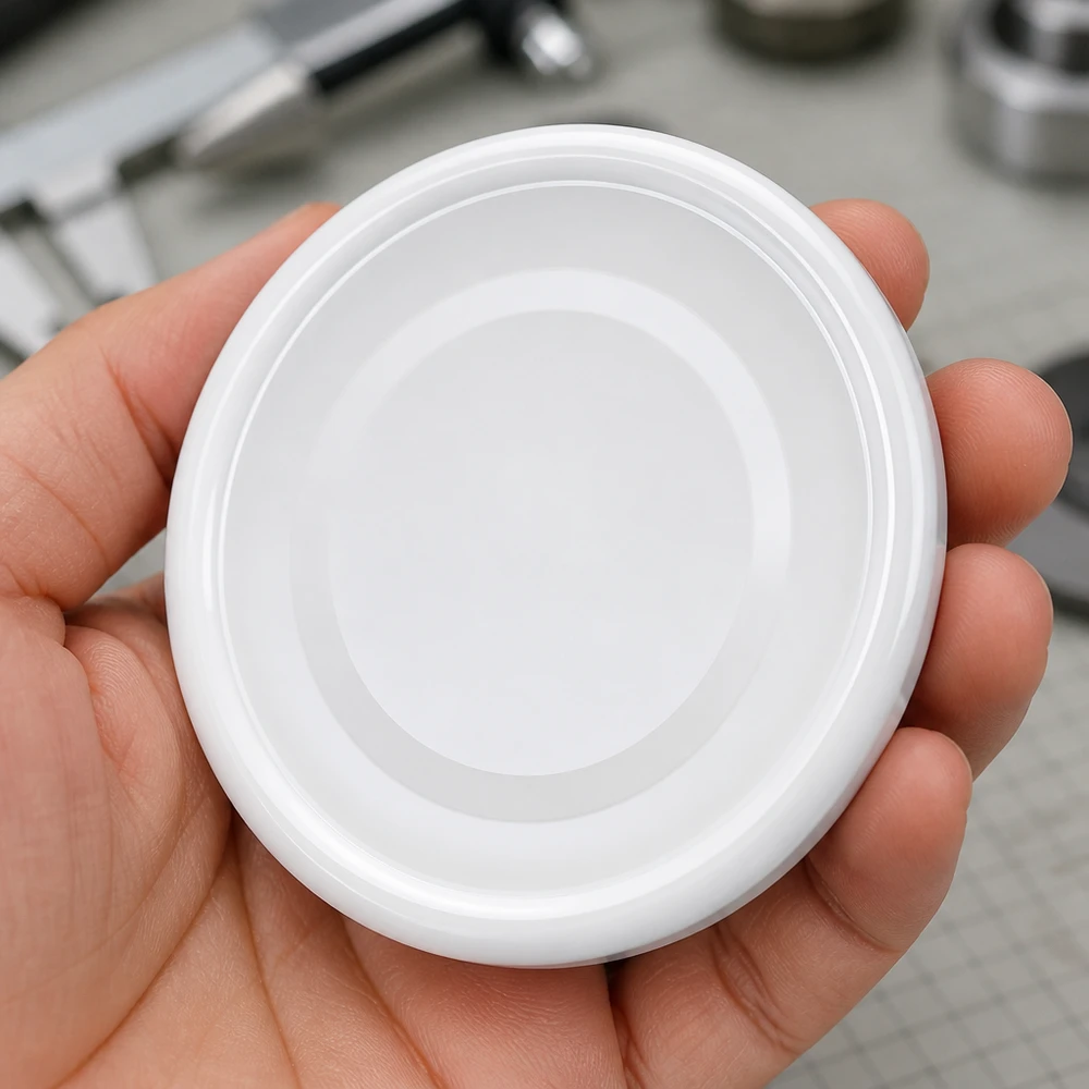 48 mm BasicSeal-deksel, wit (TO48) UNiTWIST Compacte witte inmaakdeksel van 48 mm TO48 UNiTWIST voor jam en conserven