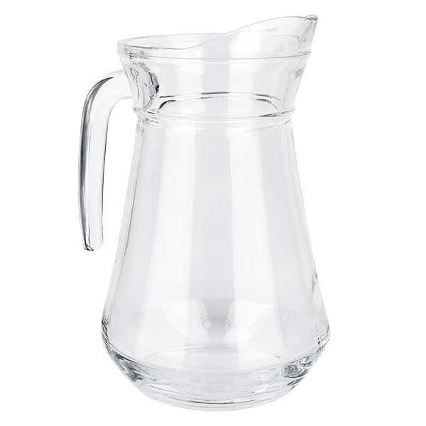 Glazen kan France 1,6 liter van gehard helder glas uit Frankrijk Glazen kan France 1,6 liter van gehard helder glas uit Frankrijk