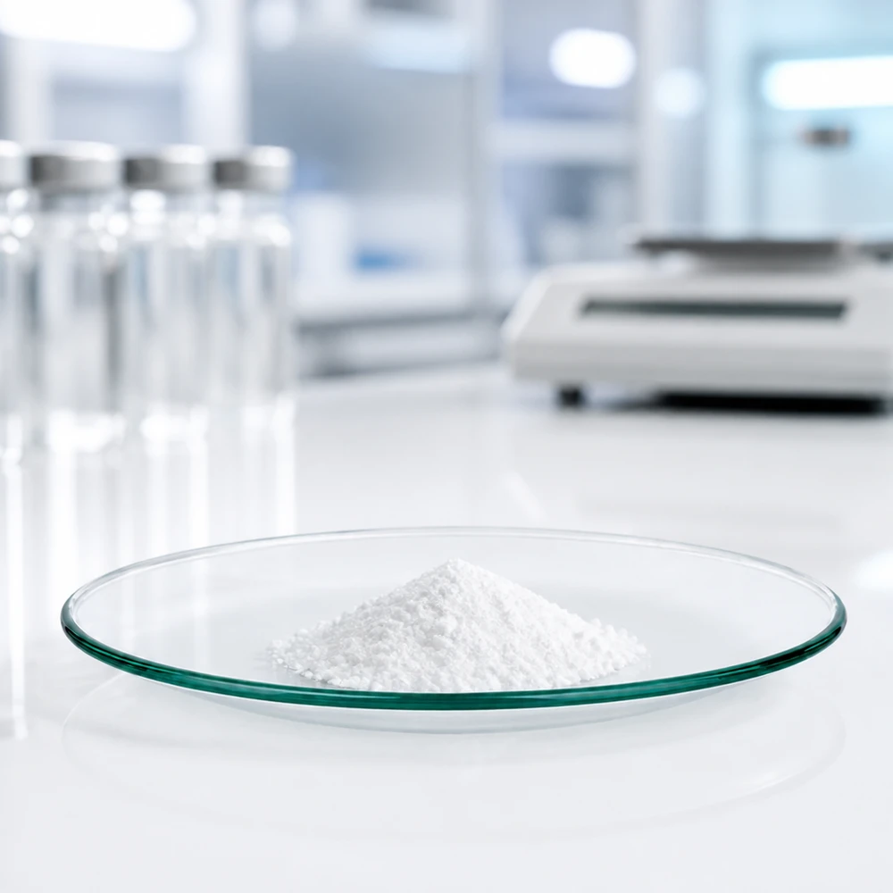 Chemicaliënbestendige glazen kom 80 mm voor het veilig hanteren van bijtende stoffen