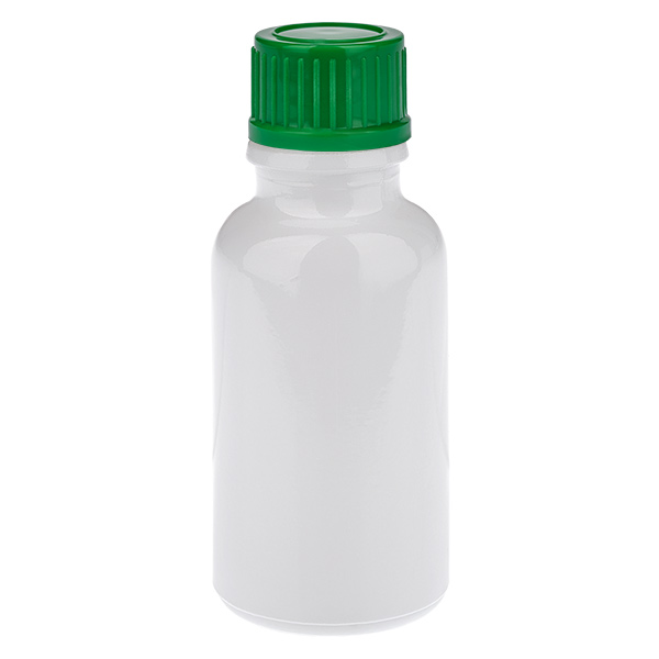 20 ml flesje 11 mm schroefdop groen standaard WhiteLine UT18/20