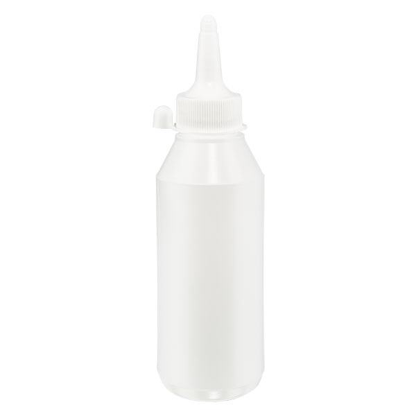 250 ml lotionfles met bevestigingsband 250 ml lotionfles met bevestigingsband