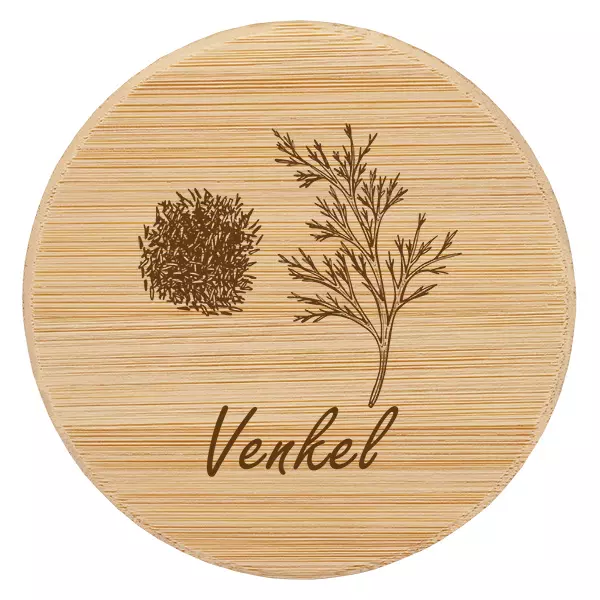 Houten deksel "Venkel" voor WECK RR60 Houten deksel "Venkel" voor WECK RR60