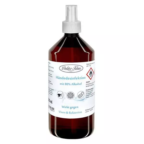 Handdesinfectiespray 1000ml Doktor-Klaus