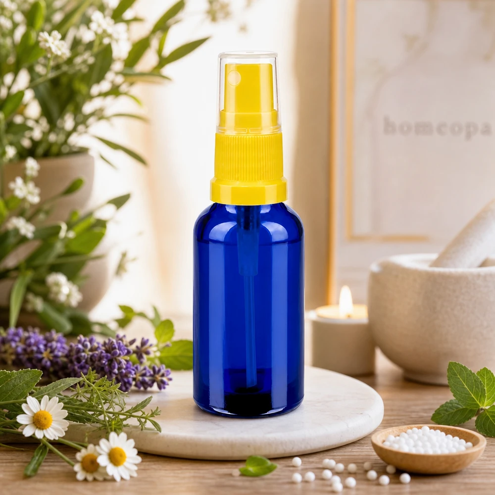 30ml spuitfles geel/tr. STD BlueLine UT18/30 Praktische 30 ml spuitfles met fijne spuitnevel voor een gelijkmatige verdeling van vloeistoffen