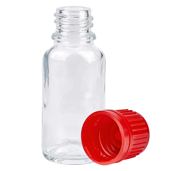 20ml flesje 11mm SV rood OV ClearLine UT18/20 20ml flesje 11mm SV rood OV ClearLine UT18/20