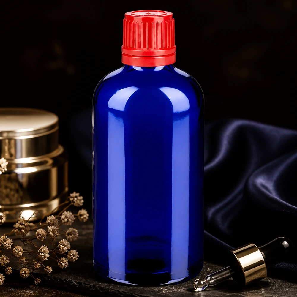 100ml laboratoriumfles BlueLine serie met verzegelbare sluiting voor professioneel gebruik