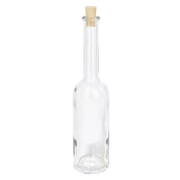 Kurkfles Oprada 100ml helder, opening 10.5 mm, incl. kurk 10/13