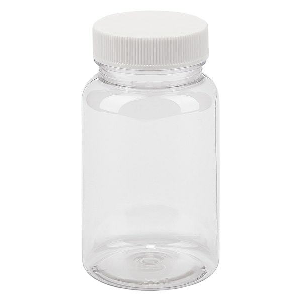 Petpacker 100ml glashelder opening 38mm incl. SFYP verzegelend deksel Petpacker 100ml glashelder opening 38mm incl. SFYP verzegelend deksel