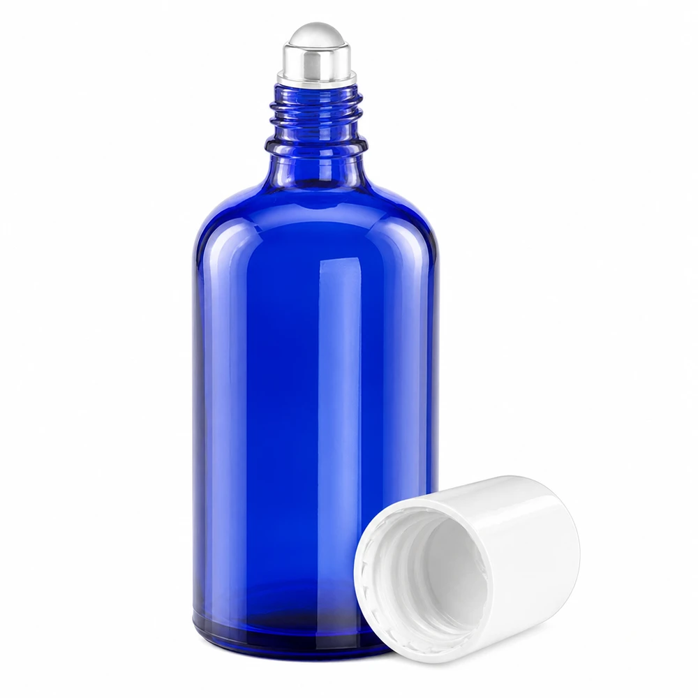 100ml roll-on fles wit STD BlueLine UT18/100