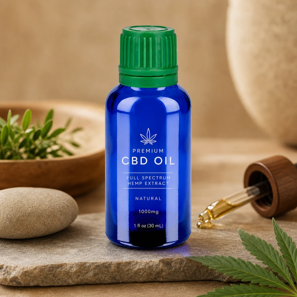 30 ml flesje met lichtwerende glazen kwaliteit en tamperproof groene dop